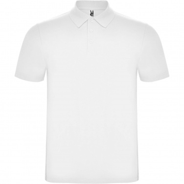 Logo trade corporate gifts image of: Austral short sleeve unisex polo